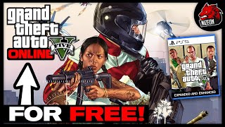 GET GTA 5 ONLINE PS5 FREE [upl. by Eilrebmik]