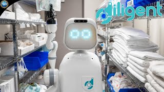 ‘Moxi’ the Robot that Supports Nurses  Diligent Robotics [upl. by Aramoj]