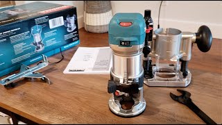 Unboxing Makita RT0701CX7 Compact Router Kit [upl. by Jedidiah]