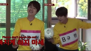 Kyuhyun The Ball Bouncing MVP EngEsp [upl. by Palgrave]