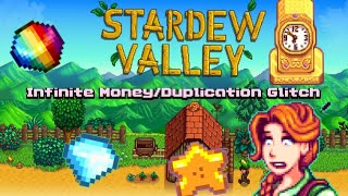 Stardew Valley Infinite MoneyDuplication Glitch NEW WORKING 2020 [upl. by Ettenot]