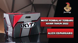 UNBOXING  KYT NZ RACE ALEIX ESPARGARO 2021 [upl. by Torr]