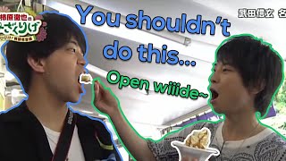 Kakihara Tetsuya Spills Ice Cream on Ishikawa Kaito [upl. by Llezniuq63]