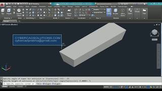 How to Extrude in AutoCAD [upl. by Siriso380]