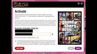 GTA 5  Activation Code Easy Resoulution [upl. by Zoe966]