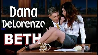 Every Single Dana DeLorenzo Appearance with Craig Ferguson Beth the CBS Executive [upl. by Ronnica]