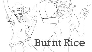 Burnt Rice Animation Thank you for 4k subs [upl. by Neirb499]