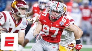 Ohio State defensive end Nick Bosa’s highlights  ESPN [upl. by Herc]