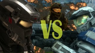 Wuiber vs Ayuda Mundial Machinima Halo Reach [upl. by Torrie489]