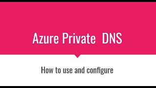 Azure Private DNS Zone  Hands On Lab  Create Resource Records and verify DNS resolution using VMs [upl. by Sebbie]