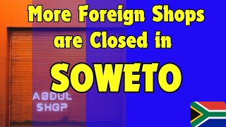 Soweto Community Pushes for Closure of Foreign Shops Amid Calls for Regulation [upl. by Scrivings]