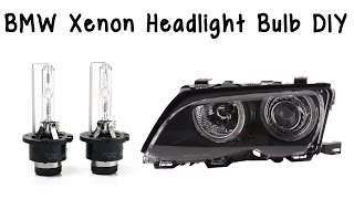 How To Change BMW Xenon Headlight Bulb [upl. by Cordova]