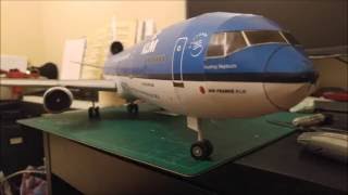 KLM MD11 Paper model [upl. by Acinimod]