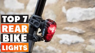 Top 7 Rear Bike Lights for Ultimate Safety  MustHave Cycling Gear [upl. by Malin747]