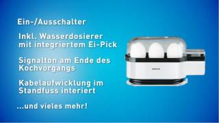 Produkt der Woche 47  Krups Eierkocher Ovomat Trio weiss [upl. by Ydisahc499]