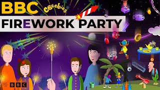 Firework Party BBC Cbeebies  RazzleDazzle [upl. by Fauver307]