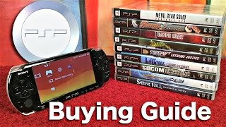 Sony PSP BUYING GUIDE amp Great Games [upl. by Reedy]