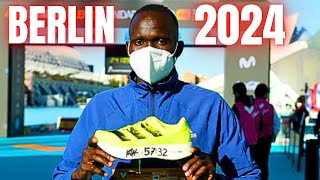 Kelvin Kiptums Marathon WR Is About To Fall Berlin Marathon 2024 [upl. by Attennaj488]