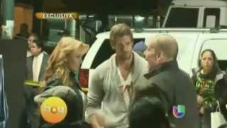 Angelique Boyer amp William Levy  Graban Comercial Juntos [upl. by Anehs]