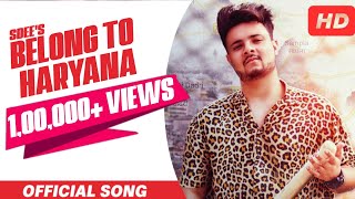 BELONG TO HARYANA Official Video  SDEE  Mayank Mann  Latest Haryanvi Song 2020 [upl. by Themis]