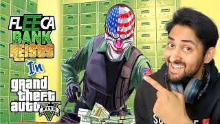 HOW TO DO BANK HEIST IN GTA 5  FLEECA BANK MISSIONS  GTA 5 Mods 2023  HindiUrdu  THE NOOB [upl. by Ethelind]