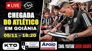 🚨AO VIVO🚨CHEGADA DO GALO EM GOIÃNIA [upl. by Nannaihr]