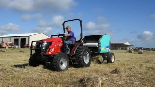 3X3 Net Wrap Round Baler In Action More footage coming [upl. by Nnyroc]