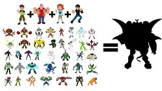 Ben10 new fusion fan art ben gwen granpa max kevin11 plus 38 characters [upl. by Lemcke]