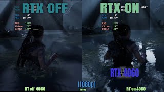 Rtx 4060 Ray Tracing On Vs Off [upl. by Isabea642]