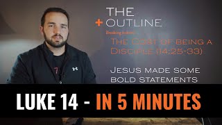 LUKE 14  In 5 Minutes  2BeLikeChrist [upl. by Coltin969]