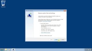 System Restore Windows 7 restore your computer to an earlier time and date [upl. by Ataymik]