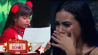 Madre de Nayleah rompe en llanto  Pequeños Gigantes 2018 [upl. by Vallonia957]