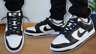 HOW TO LACE NIKE DUNK LOWS LOOSELY BEST WAY [upl. by Chlori]