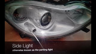 How to Replace a Smart Car SIDE LIGHT [upl. by Galvin]