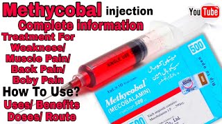 methycobal injection benefits  Muscles Pain  How to Use METHYCOBAL Injection  Uses  Doses [upl. by Kluge]