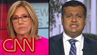 CNN anchor Alisyn Camerota and White House spokesman spar over Kavanaugh FBI probe [upl. by Aihsemat]