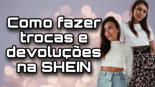 COMO FAZER UMA TROCA NO SITE DA SHEIN  FORMAS DE PAGAMENTO [upl. by Ysle518]