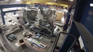 Pelican Products  Thor Injection Molding Machine Installation [upl. by Nottap]