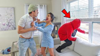 Sneaking Another Man Out Of My Room Prank On Boyfriend [upl. by Adnowal705]