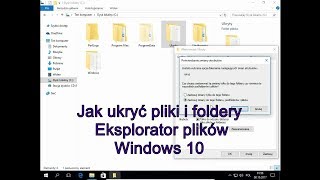 Jak ukryć pliki i foldery Eksplorator plików Windows 10 [upl. by Acinoed]