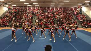 Hilton varsity cheer Pep Rally performance [upl. by Suanne]