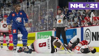 NHL 21 BE A PRO 3 RUSTY IS EJECTED [upl. by Noellyn]