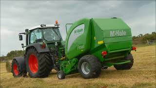 McHale F5000 Fixed Chamber Round Baler Series [upl. by Yarised]