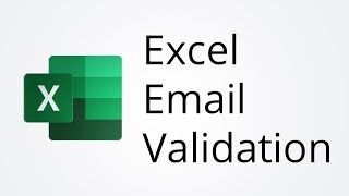 Excel Email Validation [upl. by Reerg310]