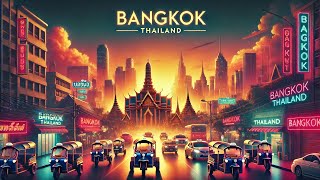 Bangkok Thailand Walking tour [upl. by Astor684]