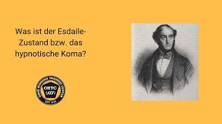 Was ist der EsdaileZustand bzw das hypnotische Koma [upl. by Darnell]