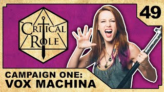 A Name Is Earned  Critical Role VOX MACHINA  Episode 49 [upl. by Stochmal731]