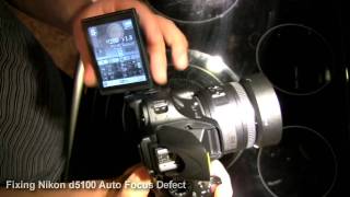 Fixing Nikon D5100 Auto Focus Defect [upl. by Atiuqam]