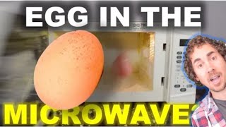 Egg in the Microwave WARNING Explosion [upl. by Lemert]