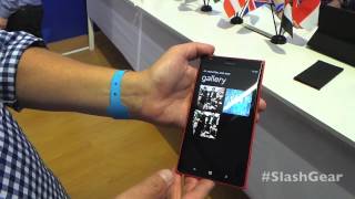 Nokia Lumia 1520 hands on [upl. by Aneertak]